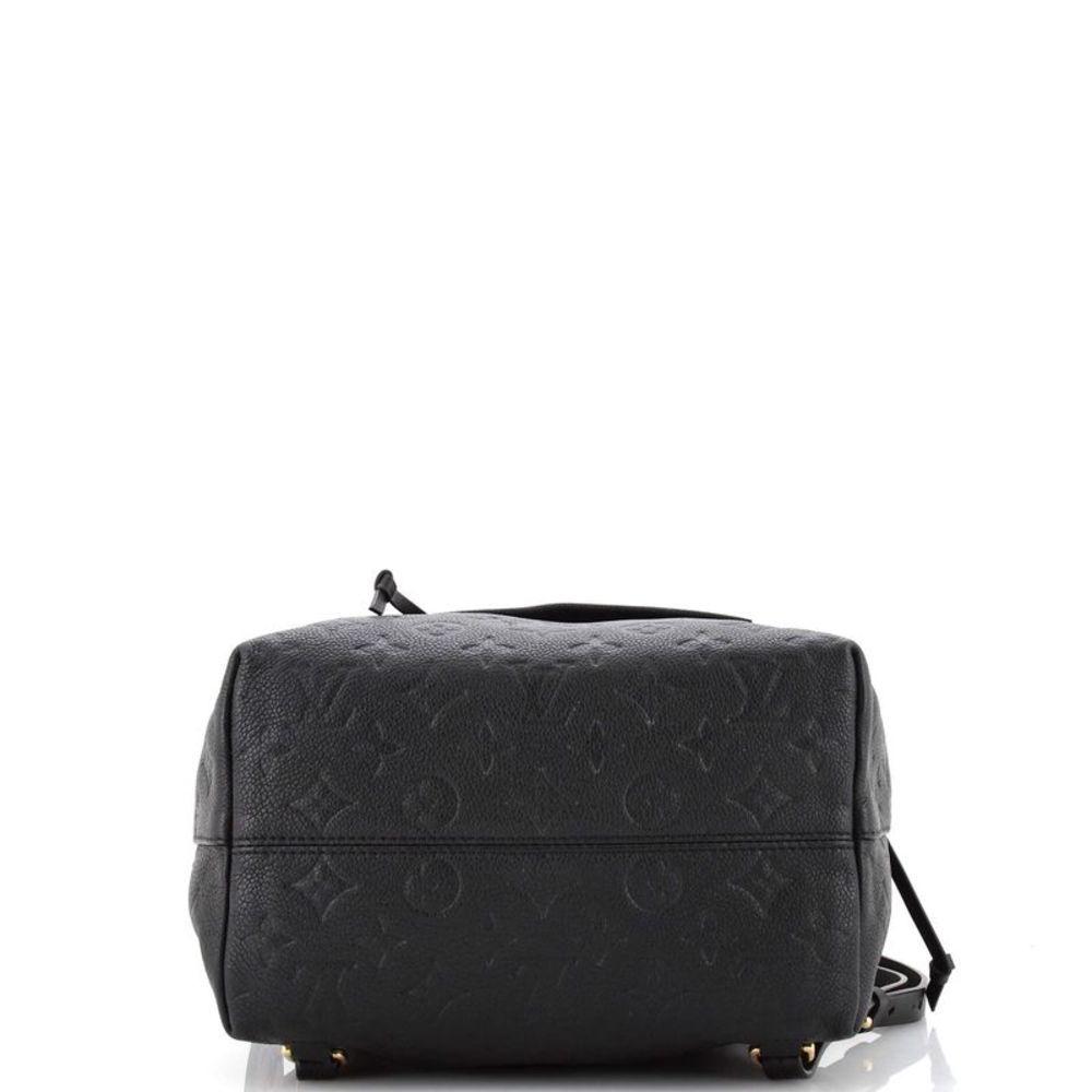 Louis Vuitton Montsouris NM Backpack Monogram Empreinte Leather PM Black - Picture 4 of 8